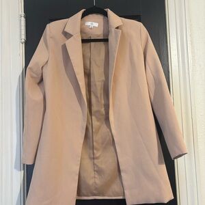 Missguided Tan Blazer Size 0